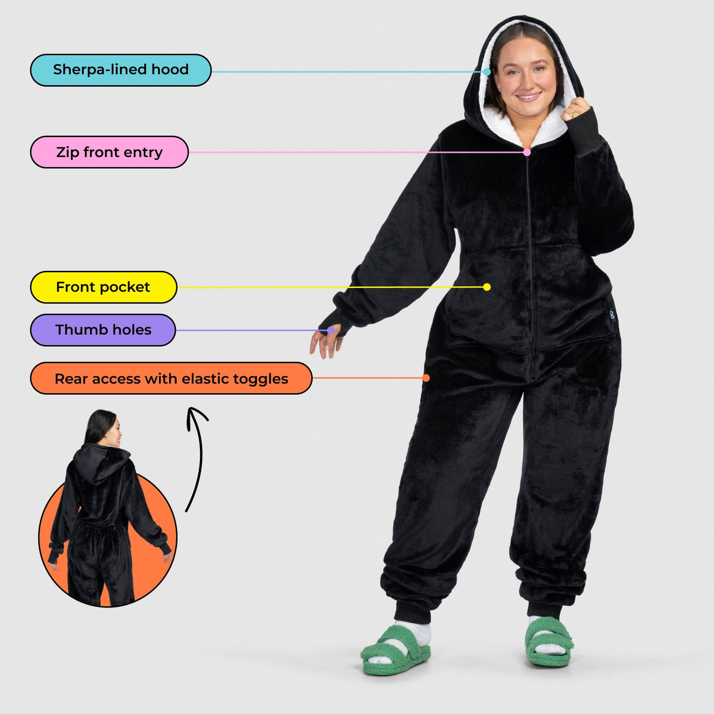 Cloud™  | Premium Sherpa-Lined Onesie