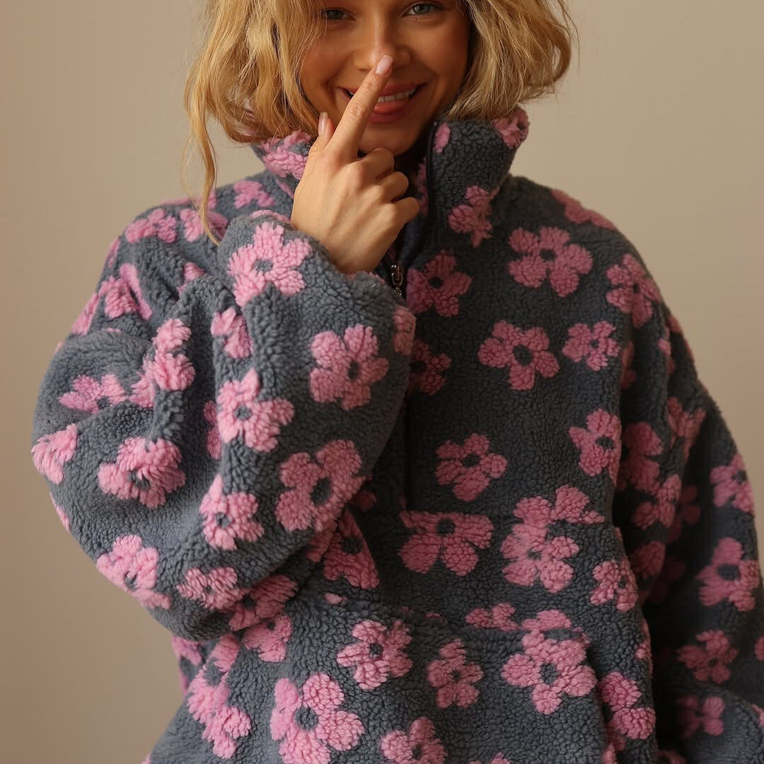 Amira™ | Cozy Boho Fleece Pullover