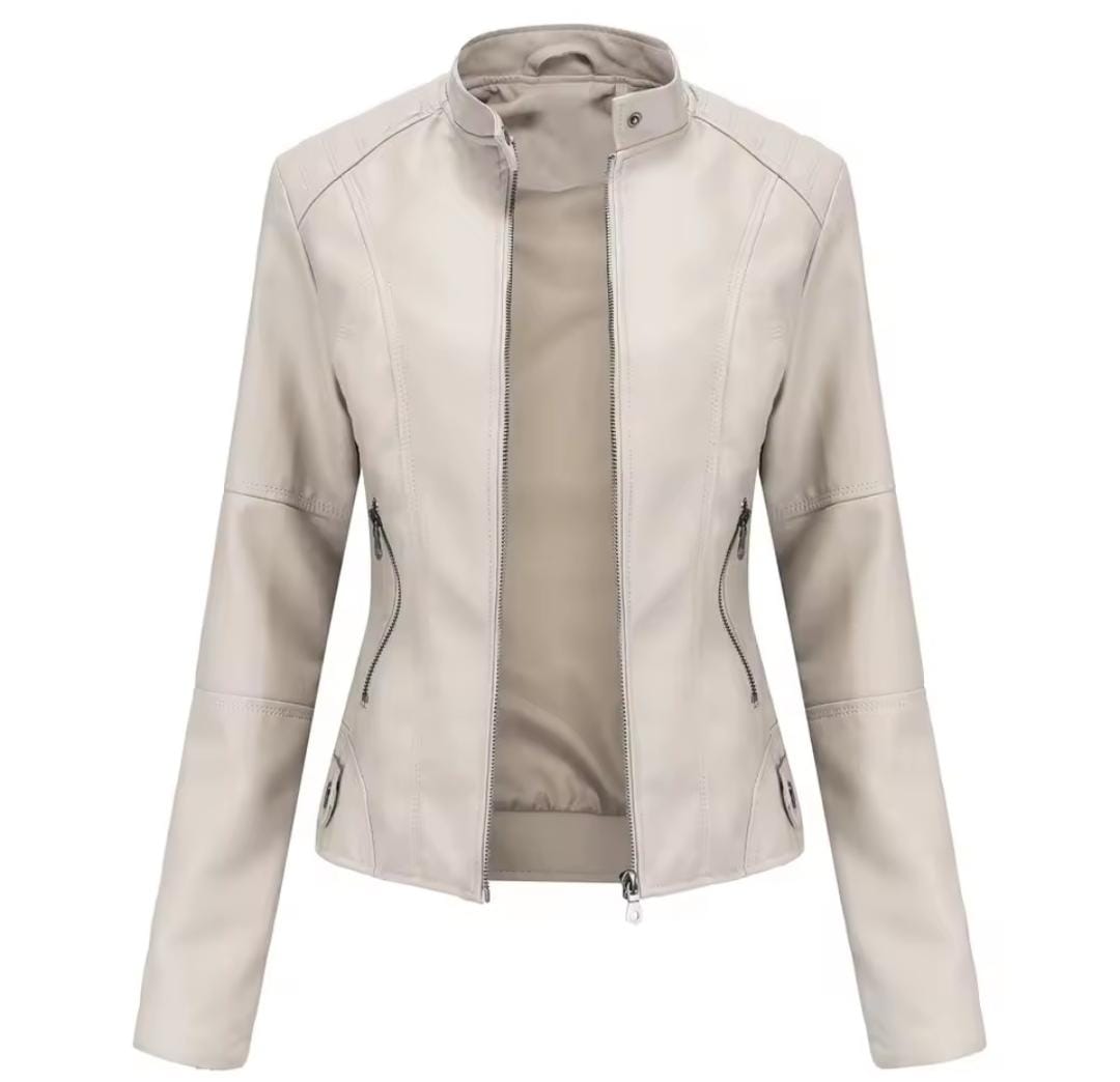 Isla | Chic Refined leather Jacket