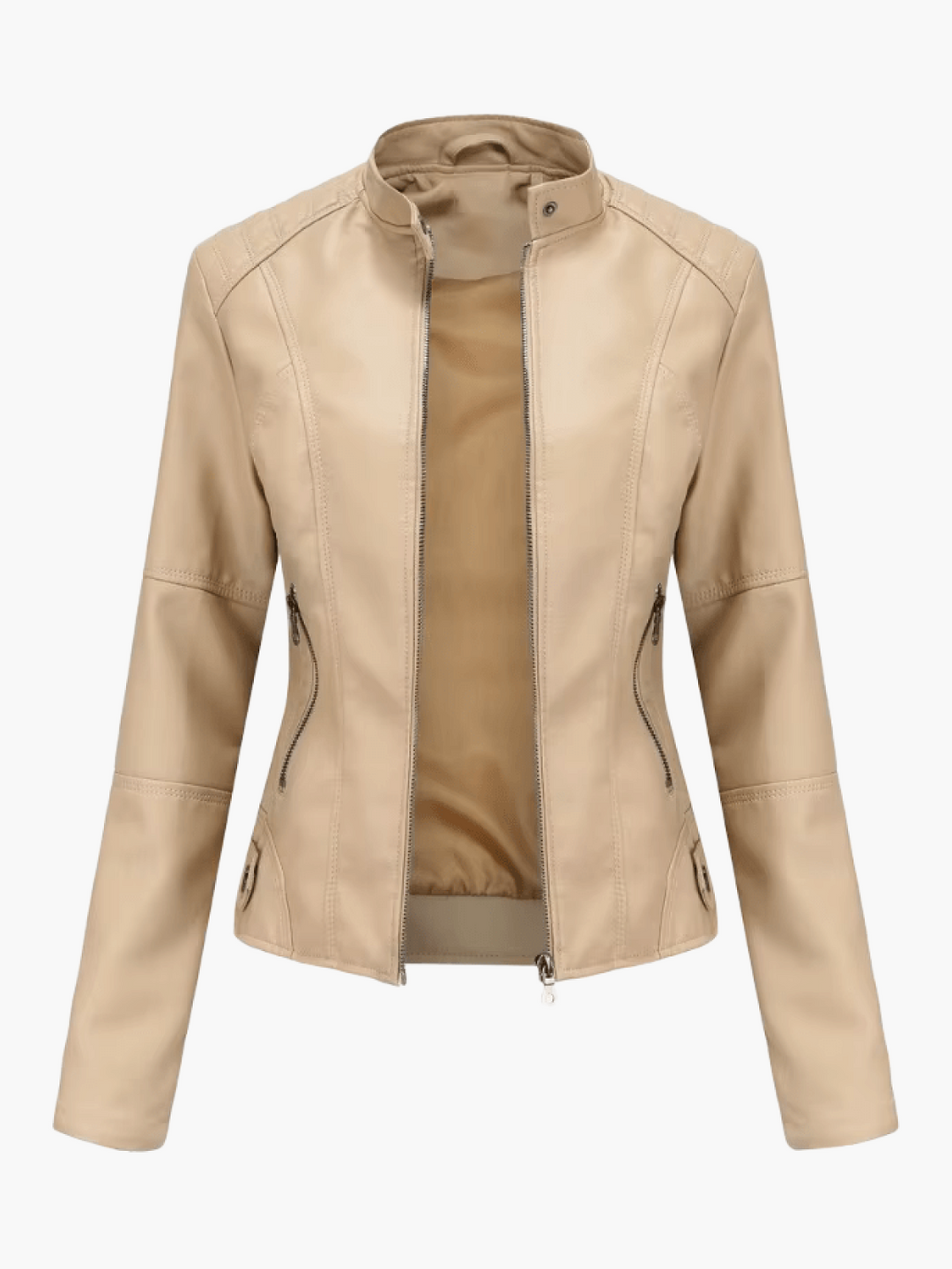 Isla | Chic Refined leather Jacket