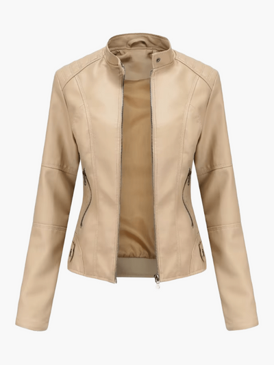 Isla | Chic Refined leather Jacket