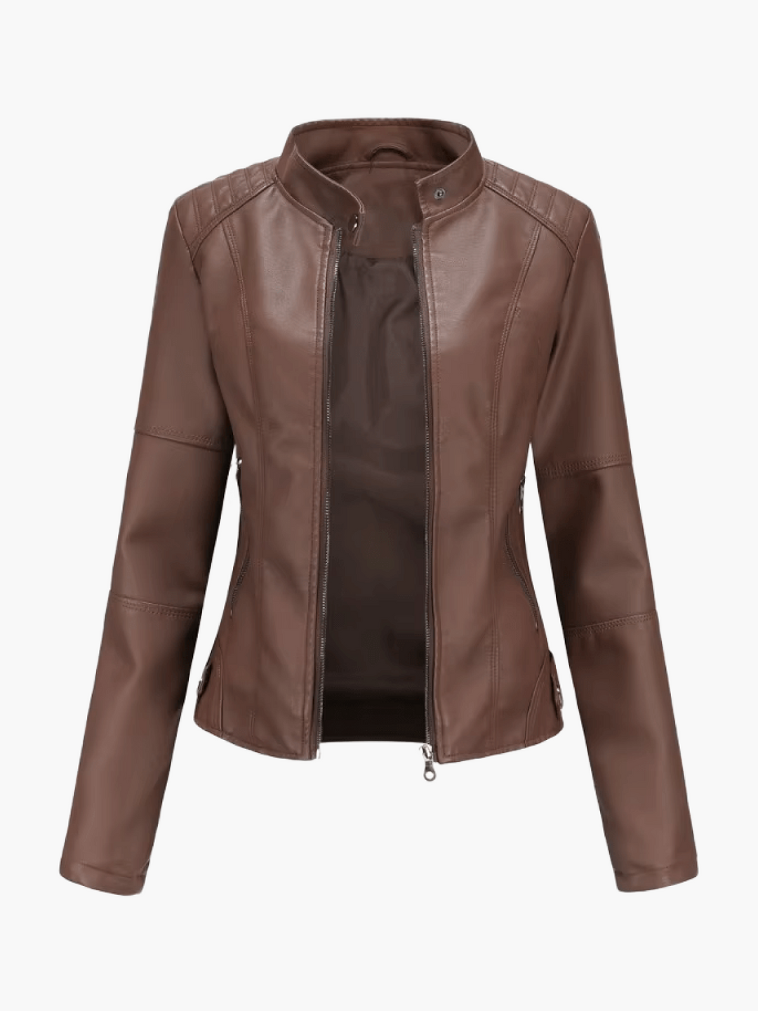 Isla | Chic Refined leather Jacket