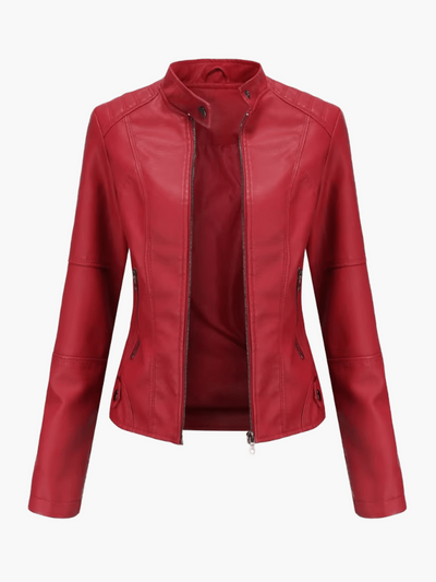 Isla | Chic Refined leather Jacket