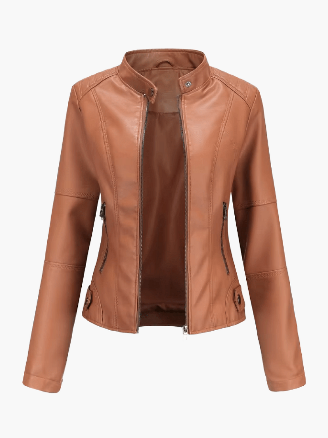 Isla | Chic Refined leather Jacket