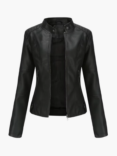 Isla | Chic Refined leather Jacket