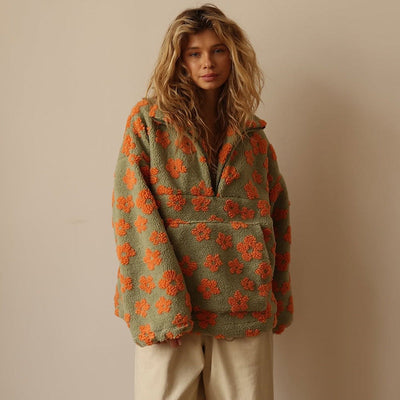 Amira™ | Cozy Boho Fleece Pullover