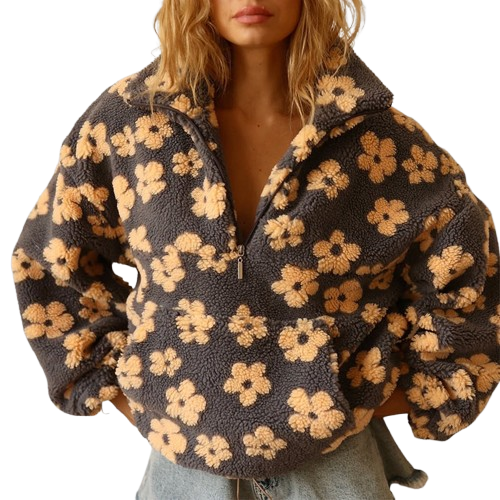 Amira™ | Cozy Boho Fleece Pullover
