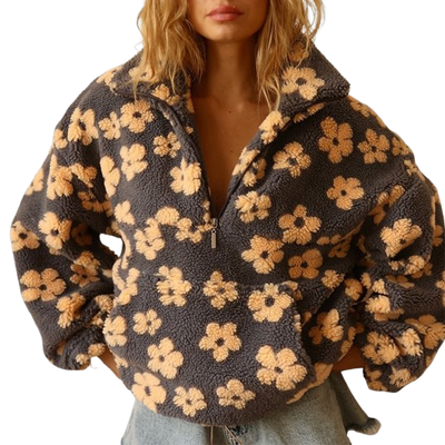 Amira™ | Cozy Boho Fleece Pullover