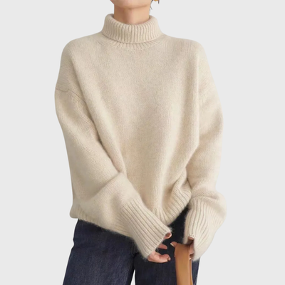 Grace | Elegant High-Neck Knit