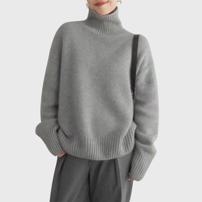 Grace | Elegant High-Neck Knit