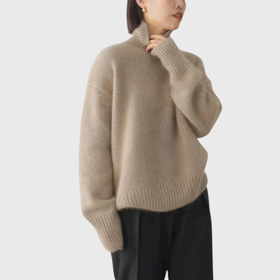 Grace | Elegant High-Neck Knit