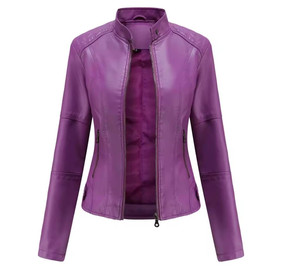 Isla | Chic Refined leather Jacket