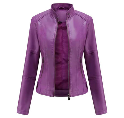 Isla | Chic Refined leather Jacket