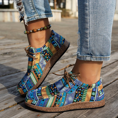Arabella | Retro Patchwork Shoes