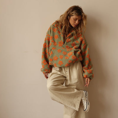 Amira™ | Cozy Boho Fleece Pullover