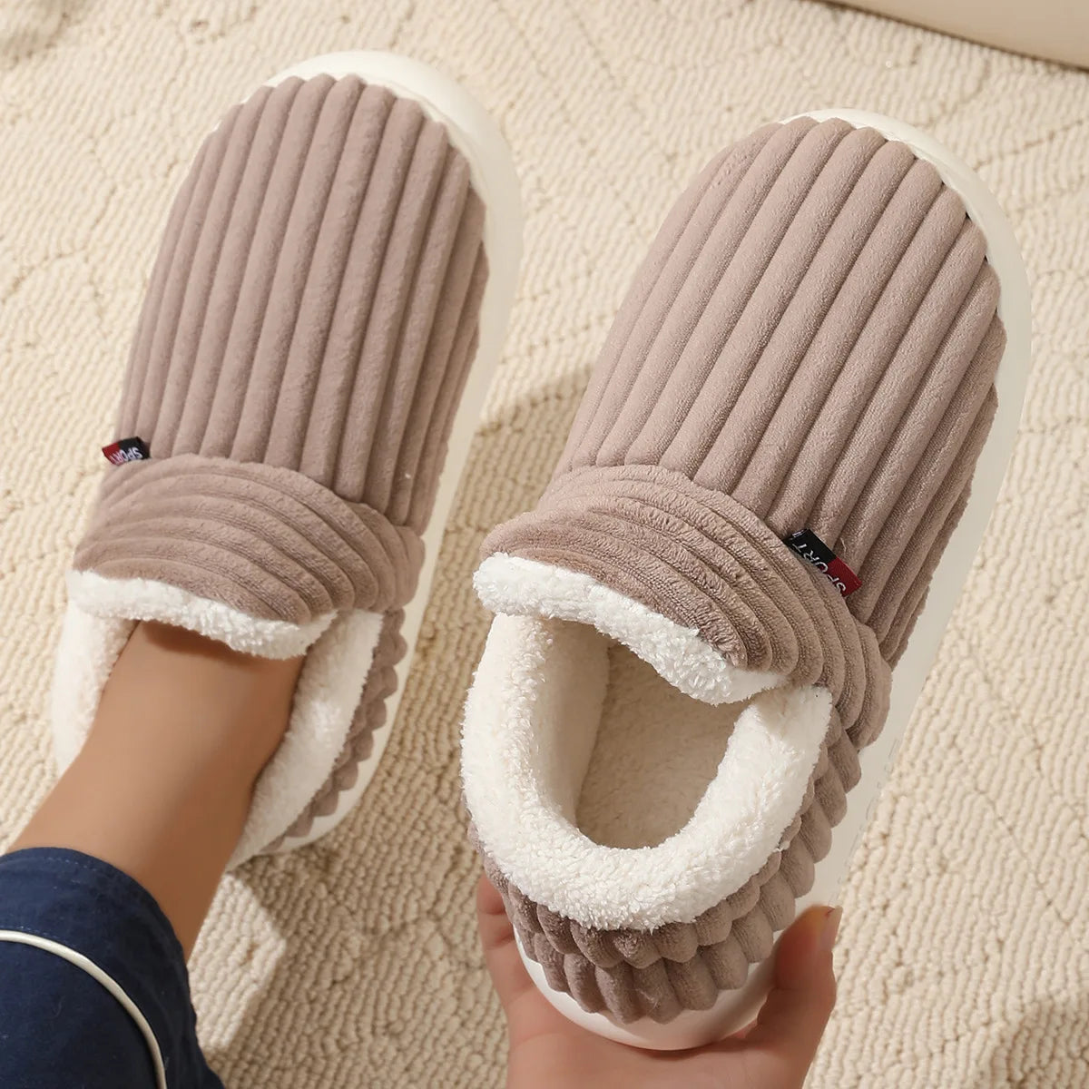 Emma | Cozy Memory Foam Slides