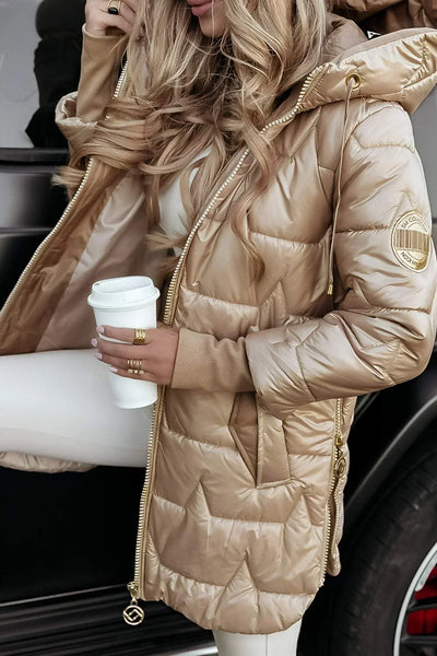 Isolde | Long Quilted Jacket
