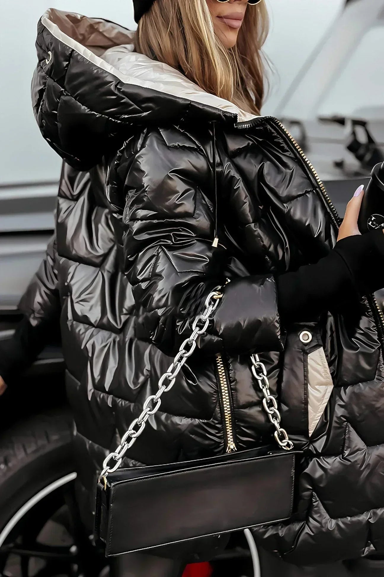 Isolde | Long Quilted Jacket