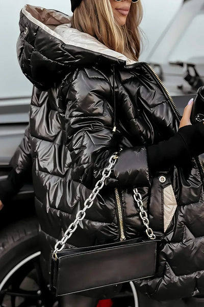 Isolde | Long Quilted Jacket