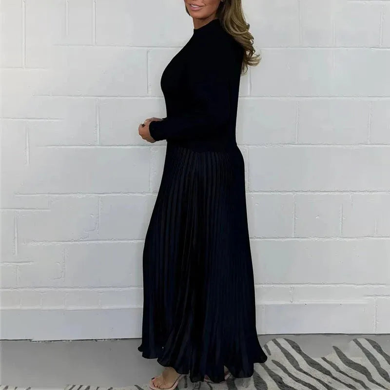 Amara™ | Pleated Knit Dress