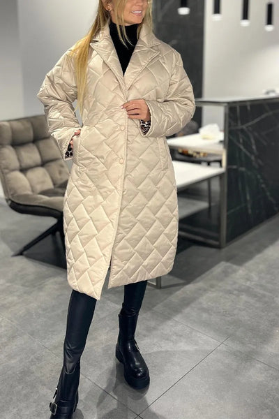 Elodie | Reversible Quilted Coat