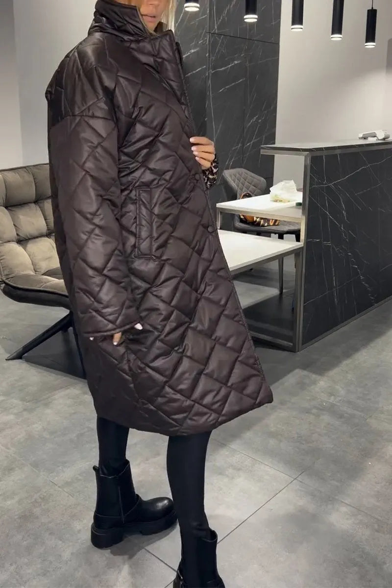 Elodie | Reversible Quilted Coat