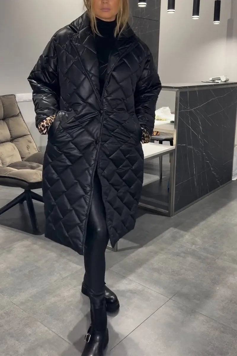 Elodie | Reversible Quilted Coat