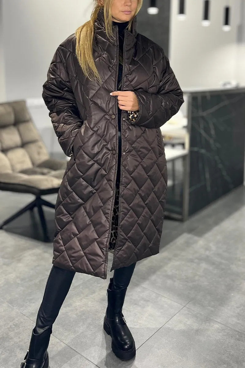 Elodie | Reversible Quilted Coat
