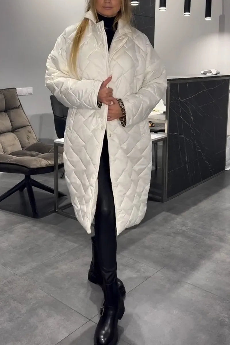 Elodie | Reversible Quilted Coat