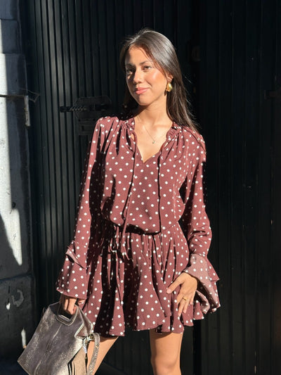 Elara™ | Flowing Bohemian Midi Dress