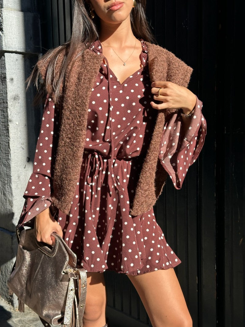 Elara™ | Flowing Bohemian Midi Dress