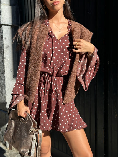 Elara™ | Flowing Bohemian Midi Dress