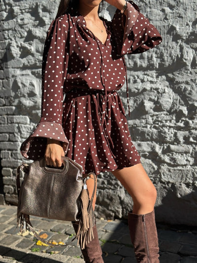 Elara™ | Flowing Bohemian Midi Dress