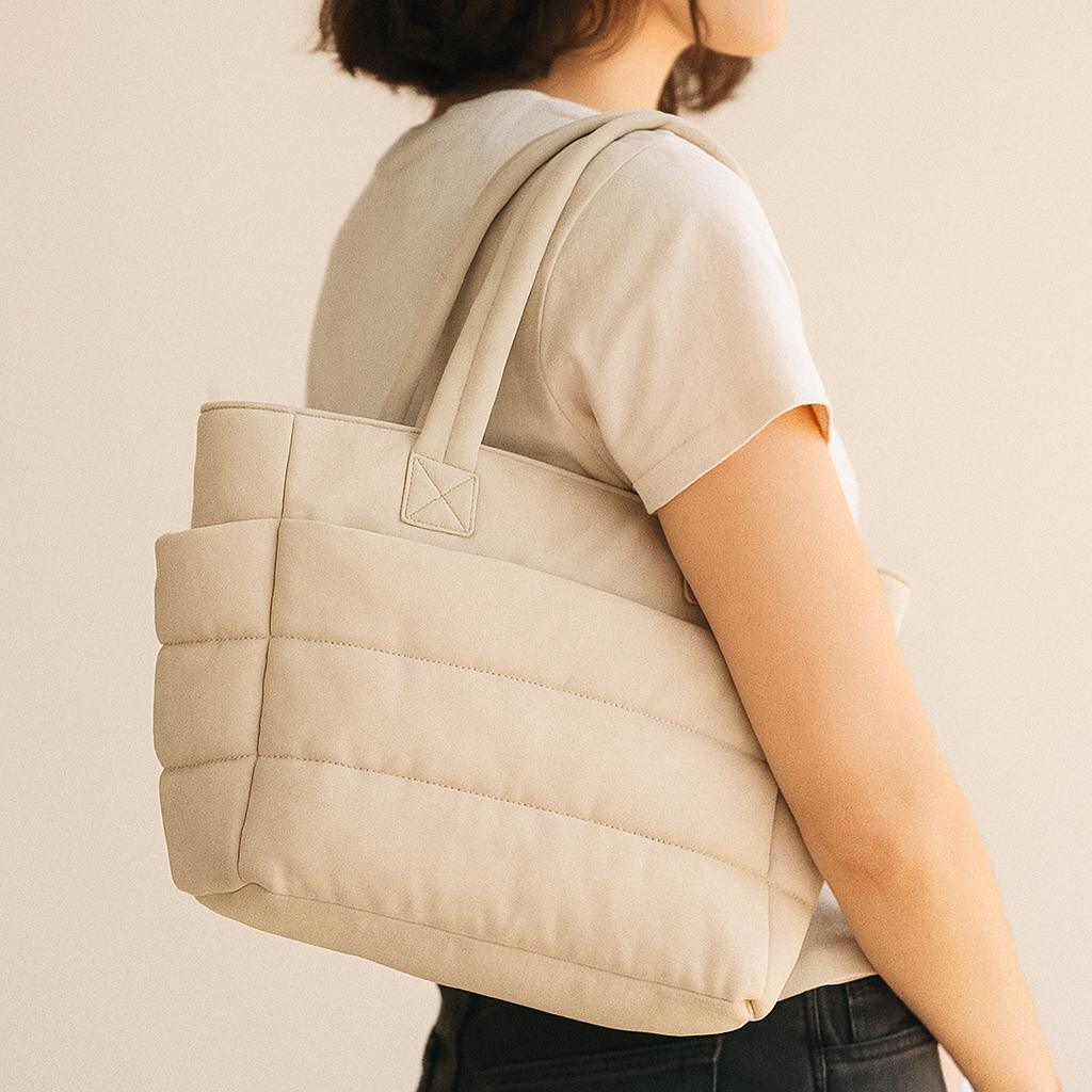 Evelina | Quilted Everyday Tote